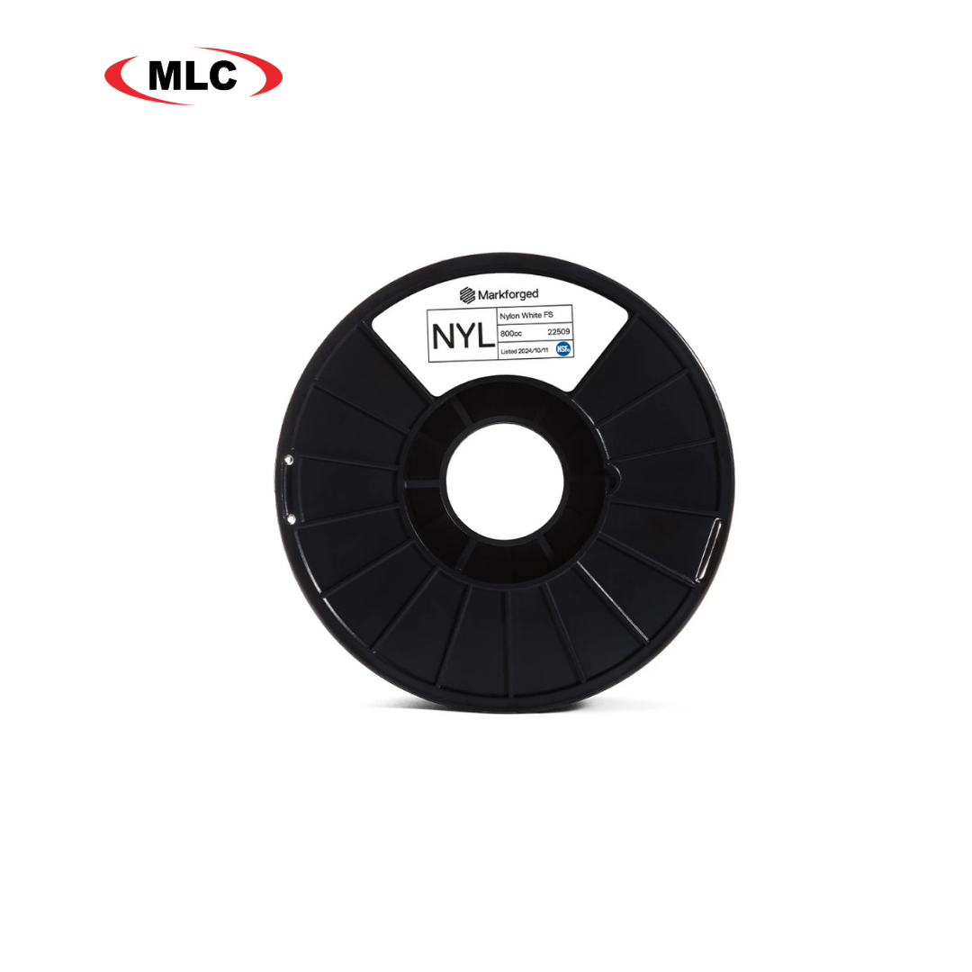 Nylon White Filament Spool Markforged